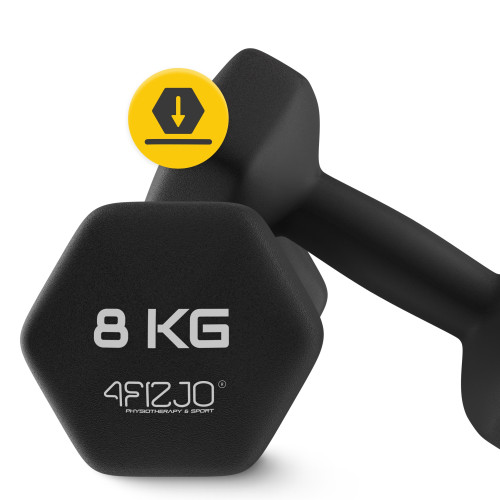 Гантель  4FIZJO Classic 2 x 8 кг - фото №4